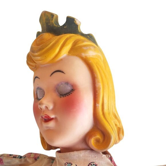 Vintage Gund Puppet Princess Aurora Sleeping Beauty 1959 Gund Walt Disney Doll - Picture 8 of 10